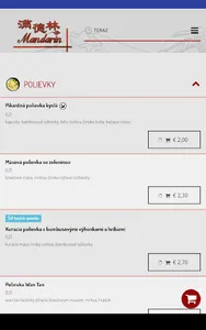Čínska reštaurácia Mandarín screenshot 2
