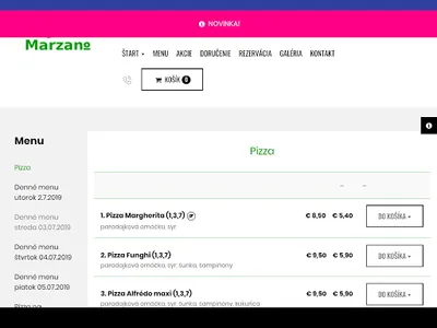 Reštaurácia Marzano screenshot 2
