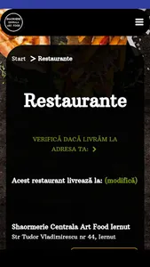 Shaormerie Centrala screenshot 2