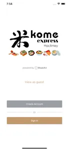 Kome Express Hackney screenshot 3