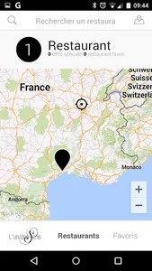 Restaurant l'un des sens screenshot 2