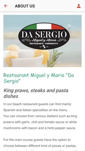 Restaurant DA SERGIO screenshot 1