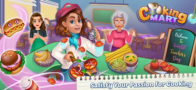 Cooking Mart - Cooking Game screenshot 0