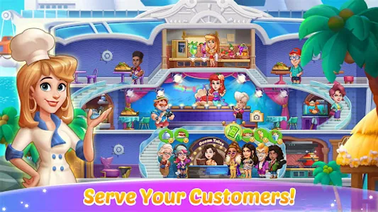 Restaurant Allstar: Cook Dash screenshot 1