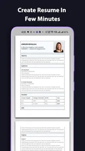 Resume Maker - CareerCraft screenshot 2