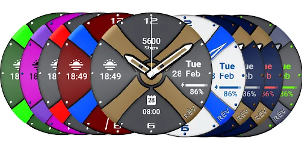 Rev003 X Analog Watch Face screenshot 0