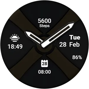 Rev003 X Analog Watch Face screenshot 1