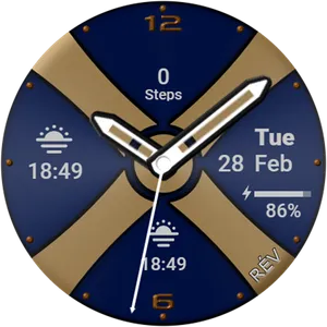 Rev003 X Analog Watch Face screenshot 2