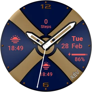 Rev003 X Analog Watch Face screenshot 3