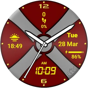 REV005 X Hybrid Watch Face screenshot 14