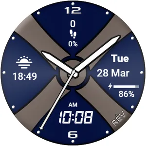 REV006 X ENG Hybrid Watch Face screenshot 1