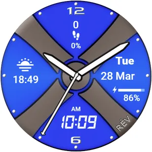 REV006 X ENG Hybrid Watch Face screenshot 2