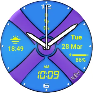 REV006 X ENG Hybrid Watch Face screenshot 6