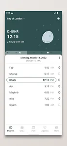 Prayer Times and Qibla screenshot 0