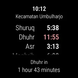Prayer Times and Qibla screenshot 8