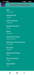 Karaoke Pop Indo Offline Plus screenshot 2