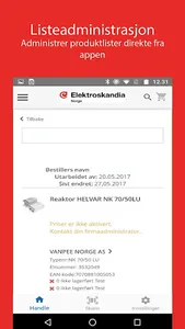 Elektroskandia Norge AS screenshot 3