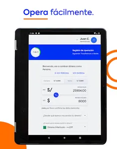 Cambia Dólares y soles online screenshot 5