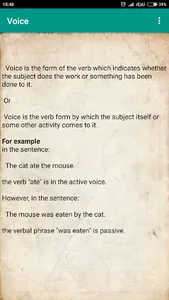Voice English Grammar Active t screenshot 1