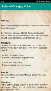Voice English Grammar Active t screenshot 4
