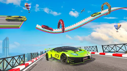 Car Stunt Games Mega Ramp Game screenshot 0