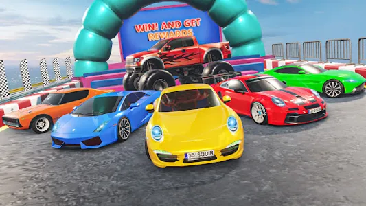 Car Stunt Games Mega Ramp Game screenshot 2