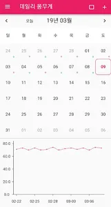 데일리 몸무게 screenshot 6
