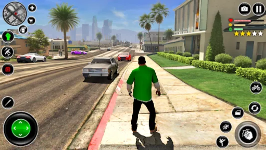 Crime Car City Gangster Games screenshot 0