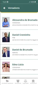 Câmara Municipal de Brumadinho screenshot 1