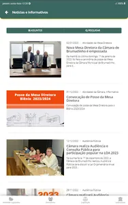 Câmara Municipal de Brumadinho screenshot 14