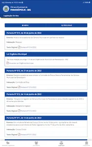 Câmara Municipal Paraisópolis screenshot 7