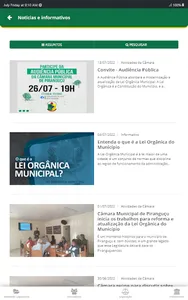 Câmara Municipal de Piranguçu screenshot 7