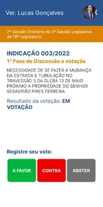 Votação On-line screenshot 3