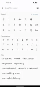 Pronunciation Patterns Search screenshot 4