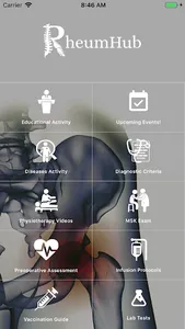 rheumHub screenshot 0