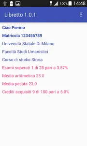 Libretto Universitario screenshot 7