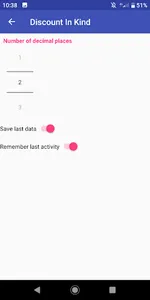Discount In Kind Calculator screenshot 3