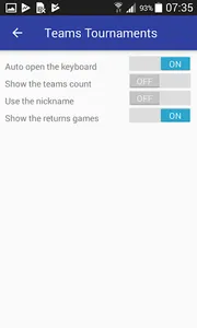 Teams Tournaments screenshot 1