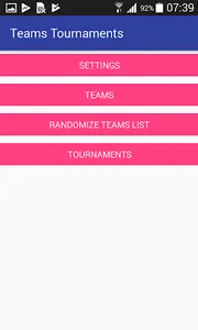 Teams Tournaments screenshot 4