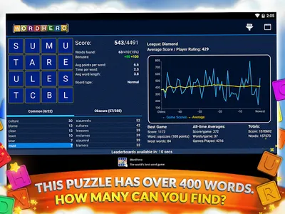 WordHero : word finding game screenshot 11