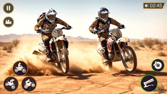 Dirt Bike Stunt Motocross Game screenshot 1