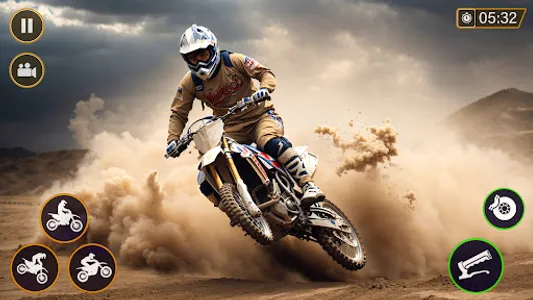 Dirt Bike Stunt Motocross Game screenshot 8