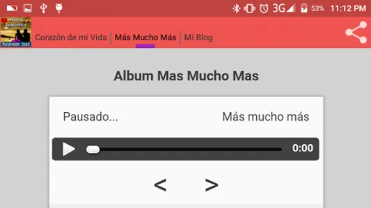 Música Romántica Robinson José screenshot 7