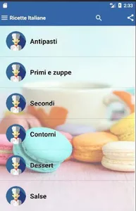Ricette Italiane - Offline screenshot 0