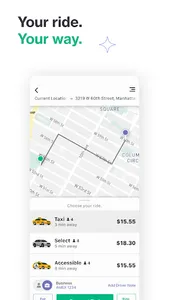 Curb - Request & Pay for Taxis screenshot 0