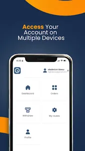 Rideeats rider screenshot 1