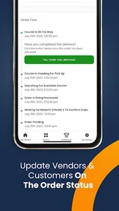 Rideeats rider screenshot 5