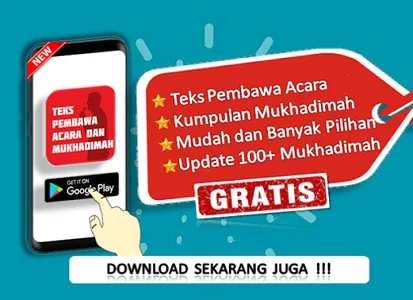 Teks Pembawa Acara dan Mukhadi screenshot 0