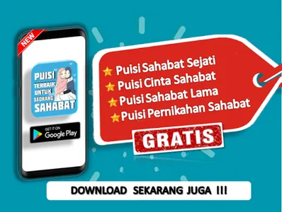 Puisi Terbaik Untuk Sahabat screenshot 4
