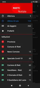 Rieti notizie screenshot 0